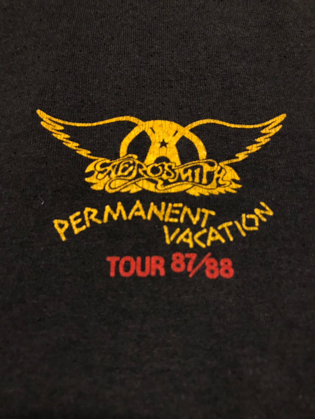 Aerosmith Stage Crew: “Permanent Vacation” Tour L 1987/88