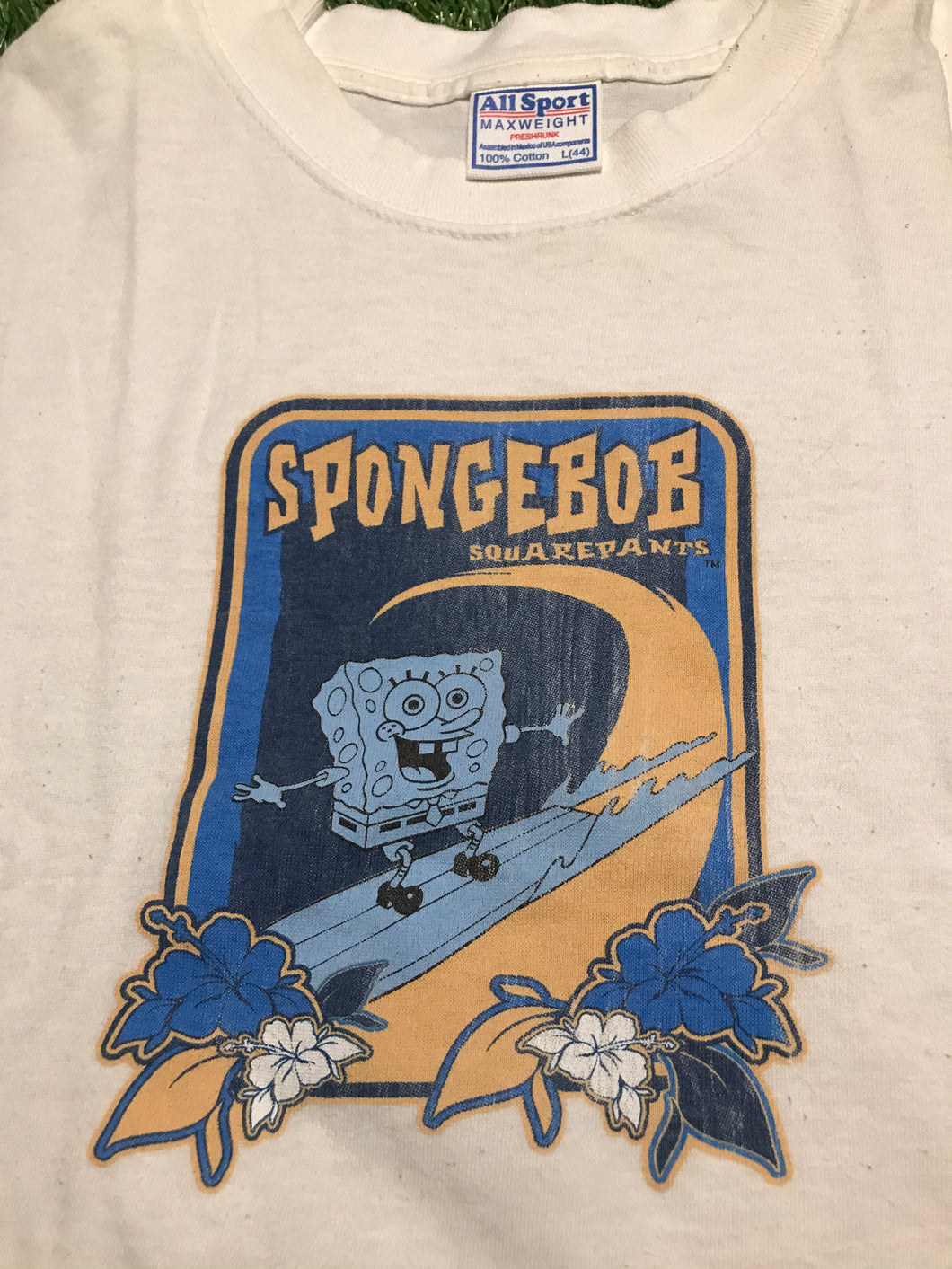 Spongebob Squarepants Surfing L