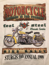 Load image into Gallery viewer, 59th Annual Sturgis Bike Ralley L/XL 1999
