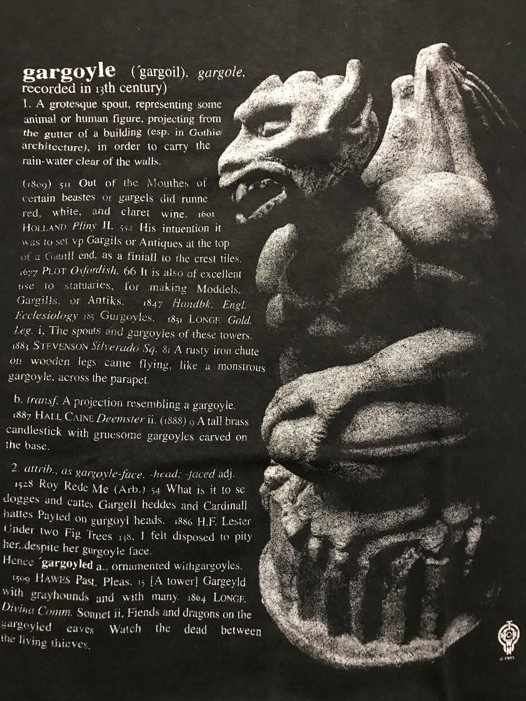 Mob Town Graphics Gargoyle L 1995