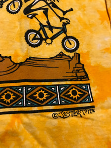 Jester T’s Mountain Bike Tie-Dye Tank Top L 1996